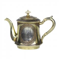 Tea And Coffee Set By P Ovchinnikov Moscow Late 19th Century - 4781497