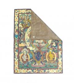 Thanka Artwork Hand Made in Nepal Rug 3 x 3 x 4 x 4  - 4354697