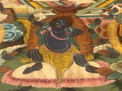 Thanka Artwork Hand Made in Nepal Rug 3 x 3 x 4 x 4  - 4354698