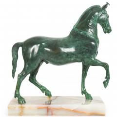The Herculaneum Quadriga Horse Cavallo Mazzocchi After Antiquity - 4407054