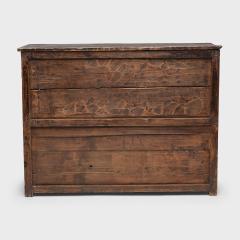 Tibetan Green Red Poppy Cabinet - 4257986