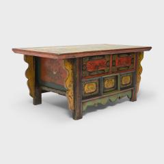 Tibetan Mountain Landscape Coffer - 4255680