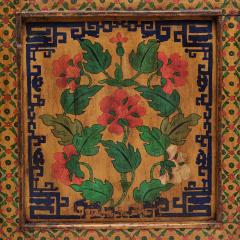 Tibetan Red Gold Blossom Cabinet - 4258014