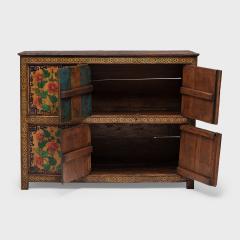 Tibetan Red Gold Blossom Cabinet - 4258015