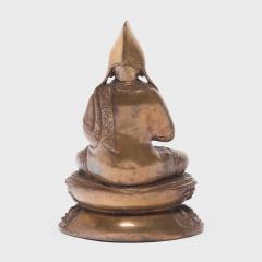 Tibetan Seated Lama Figure - 4167293