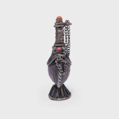 Tibetan Silver Snuff Bottle - 4165883