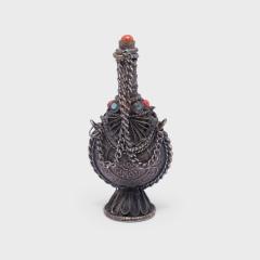 Tibetan Silver Snuff Bottle - 4165884
