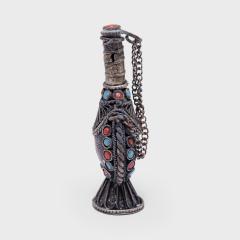 Tibetan Silver Snuff Bottle - 4165887