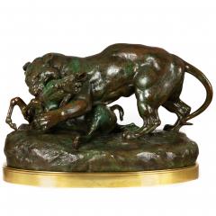 Tiger Surprising an Antelope Antoine Louis Barye - 4407062