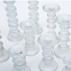 Timo Sarpaneva Timo Sarpaneva Festivo Glass Candlesticks for Iittala Findland 1960s - 363953