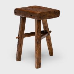 Tobacco Reclaimed Elm Stool - 4260403