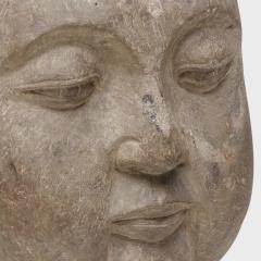 Tranquil Stone Bodhisattva Head - 4166737