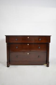 Transformation mahogany chest of drawers desk 19th c  - 4562332