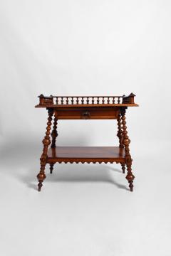 Turned wood english console 1910s  - 4539705