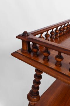 Turned wood english console 1910s  - 4539707