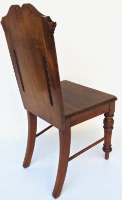 Unique English Oak Side Chair Circa 1885 - 2756198