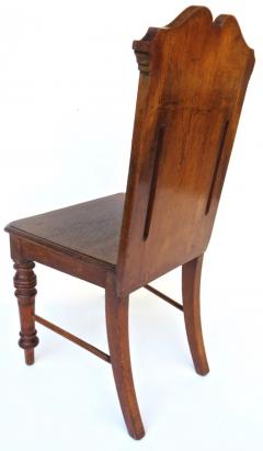 Unique English Oak Side Chair Circa 1885 - 2756199