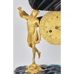 Unique Mantel Clock With Solar Allegory  - 4781573