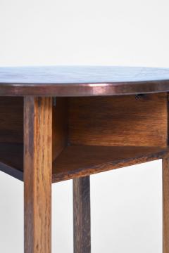 Viennese secession pedestal table 1910s  - 4539333