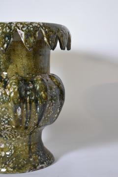 Villandry 45cm green honey ceramic vase Barracuda edition  - 4540075