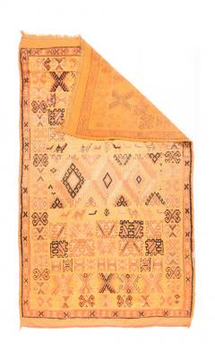 Vintage Marakesh Morrocan Rug 4 10 x 8 9  - 4554009