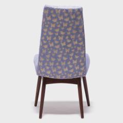 Vintage Pearsall Chair with Laser Cut Butterflies on Hide - 4258863