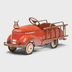 Vintage Pedal Fire Truck - 4167324