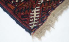 Vintage Turkmen Rug 38 x 59 - 4275428