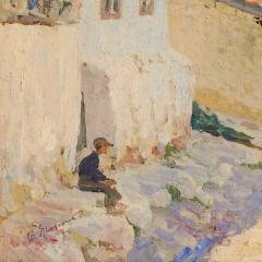 Vladimir Konstantinovich Yanovsky 1876 1966 Crimean Landscape Russia - 4781250