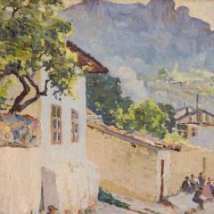 Vladimir Konstantinovich Yanovsky 1876 1966 Crimean Landscape Russia - 4781251