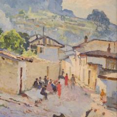 Vladimir Konstantinovich Yanovsky 1876 1966 Crimean Landscape Russia - 4781252