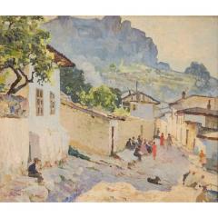 Vladimir Konstantinovich Yanovsky 1876 1966 Crimean Landscape Russia - 4781253