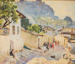 Vladimir Konstantinovich Yanovsky 1876 1966 Crimean Landscape Russia - 4788327