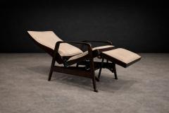 Walter Gerdau Reclining Sun Chaise Lounge by Walter Gerdau Hardwood 1940s Lot 82A - 4624562