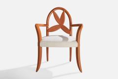 Wendell Castle Springborn Armchair with Cherry Poplar and Fabric USA 1993 - 4772474