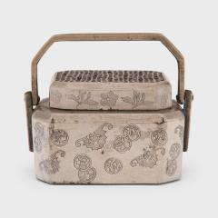 White Brass Happiness Brazier - 4165789