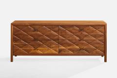 Widdicomb Dresser with Oak and Brass USA 1950s - 4772497