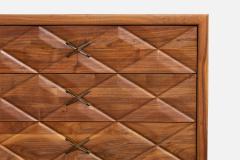 Widdicomb Dresser with Oak and Brass USA 1950s - 4772498