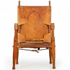 Wilhelm Kienzle Safari Chair in Leather and Oak Wilhelm Kienzle - 4469711