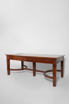 Wooden library table Portugal 1940s  - 4539724