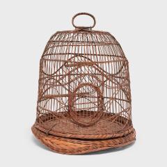 Woven Bamboo Birdcage - 4459450