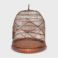 Woven Bamboo Birdcage - 4459451