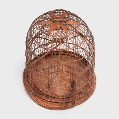 Woven Bamboo Birdcage - 4459453