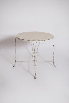 Wrought iron dining table 1920s  - 4539327