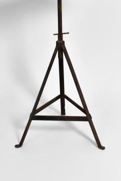 Wrought iron sculptors table 1950s  - 4539212