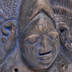 Yoruba Four Headed Egungun Headdress - 4166585