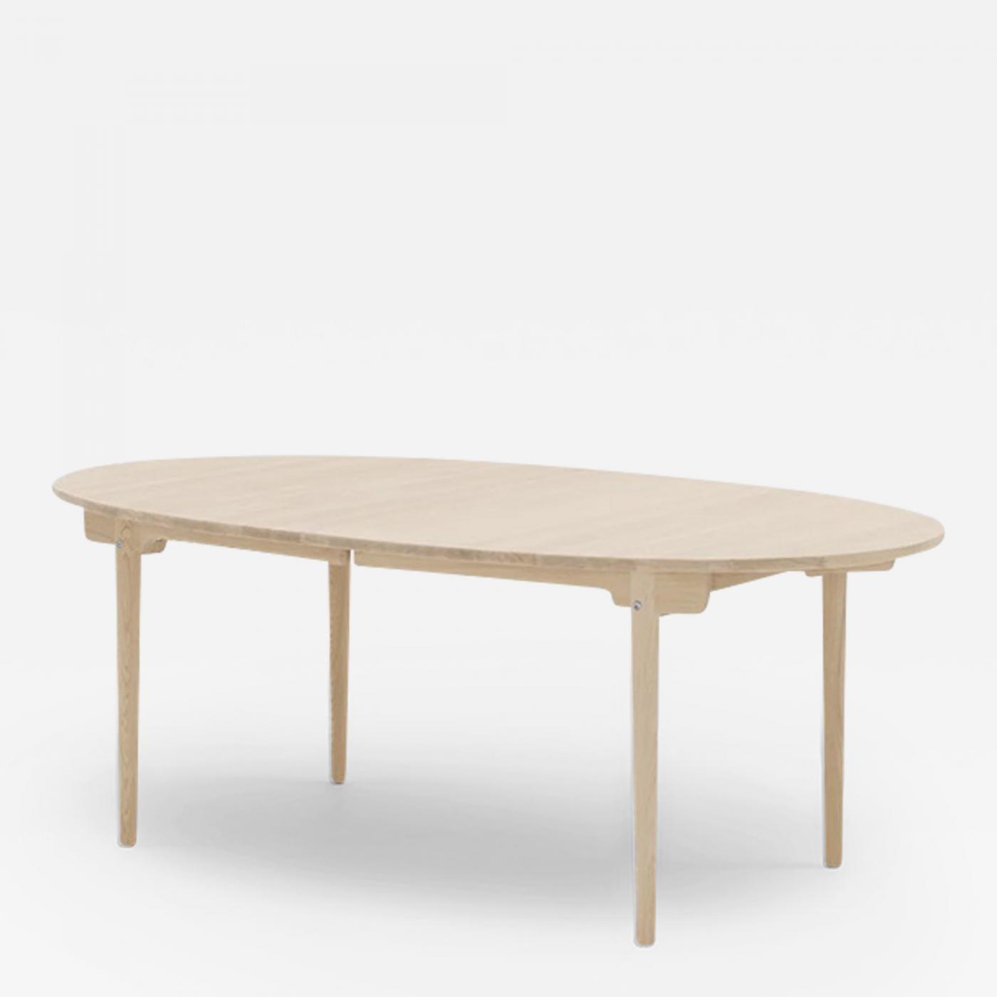 På daglig basis En smule Genoptag Carl Hansen & Son - HANS J. WEGNER CH338 OVAL DINING TABLE IN SOAPED OAK På daglig basis En smule Genoptag Carl Hansen & Son - HANS J. WEGNER CH338 OVAL DINING TABLE IN SOAPED OAK
