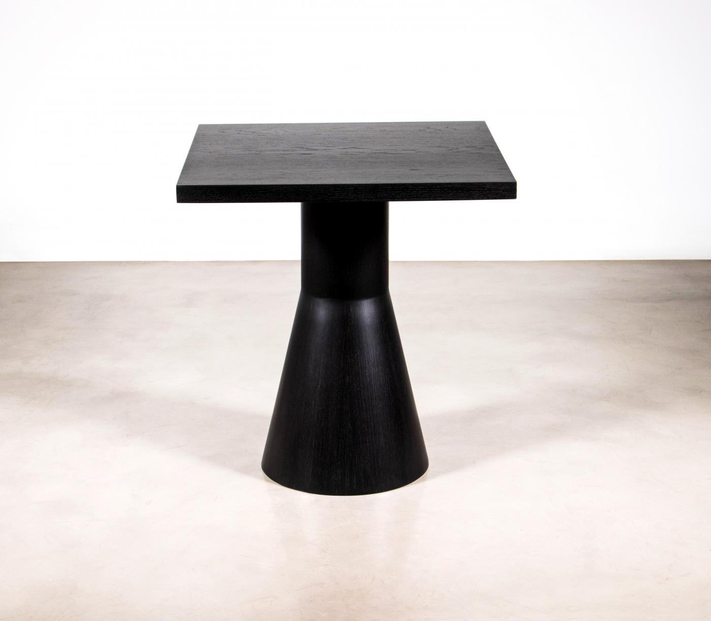 Costantini Design - Ebonized Oak Modern Wood Black Square Dining Table by Costantini, Serena