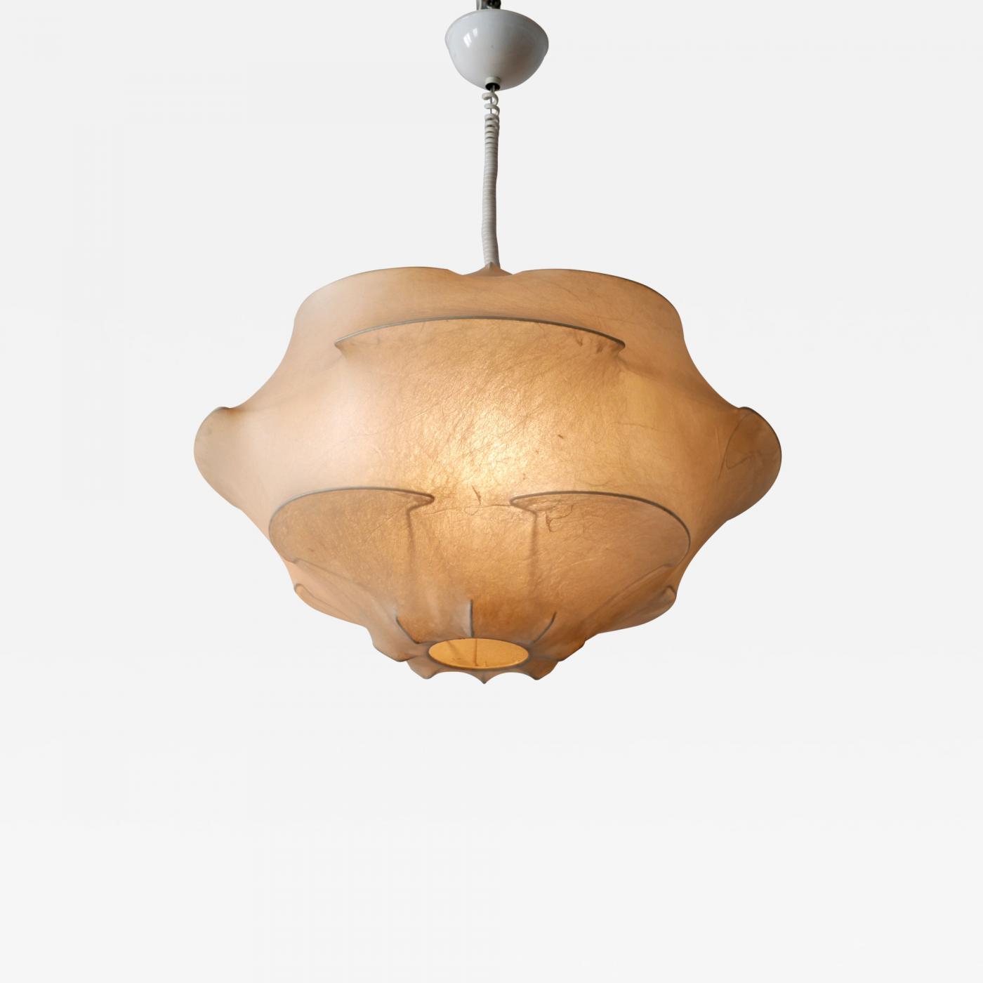 Glimmend Oorzaak maximaal Flos - XL Mid-Century Modern Cocoon Pendant Lamp or Hanging Light by Flos  Italy 1960s