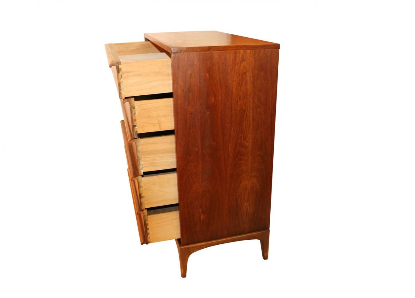 Lane Furniture Mid Century Lane Rhythm Tallboy Dresser